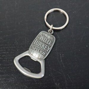 New 9pc Spiced Wild Turkey Whiskey Bottle Opener Keychain Bundle Gift Lot